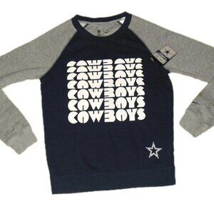 Dallas Cowboys Womens Nike Sweatshirt sz. Small New Tags Nfl